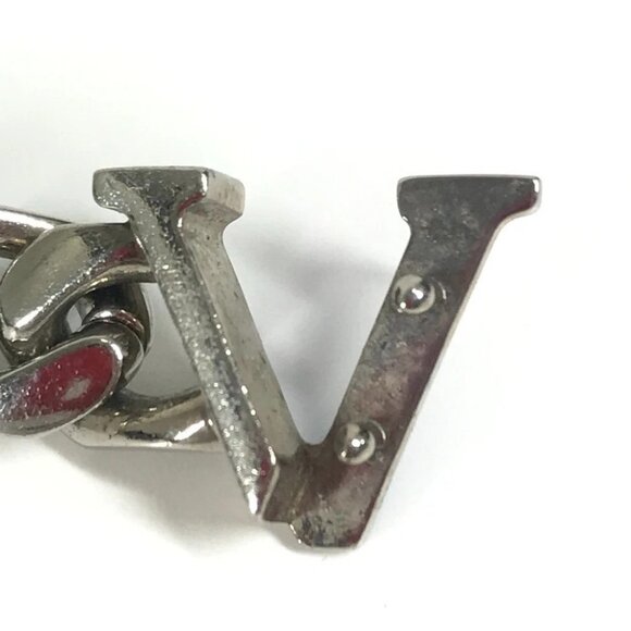LOUIS VUITTON M0919L LV logo Chain Bracelet LV Initials Accessories Bracelet - Picture 6 of 9